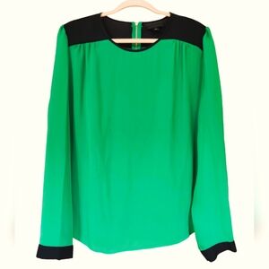 Worthington Green Long Sleeve Top XL